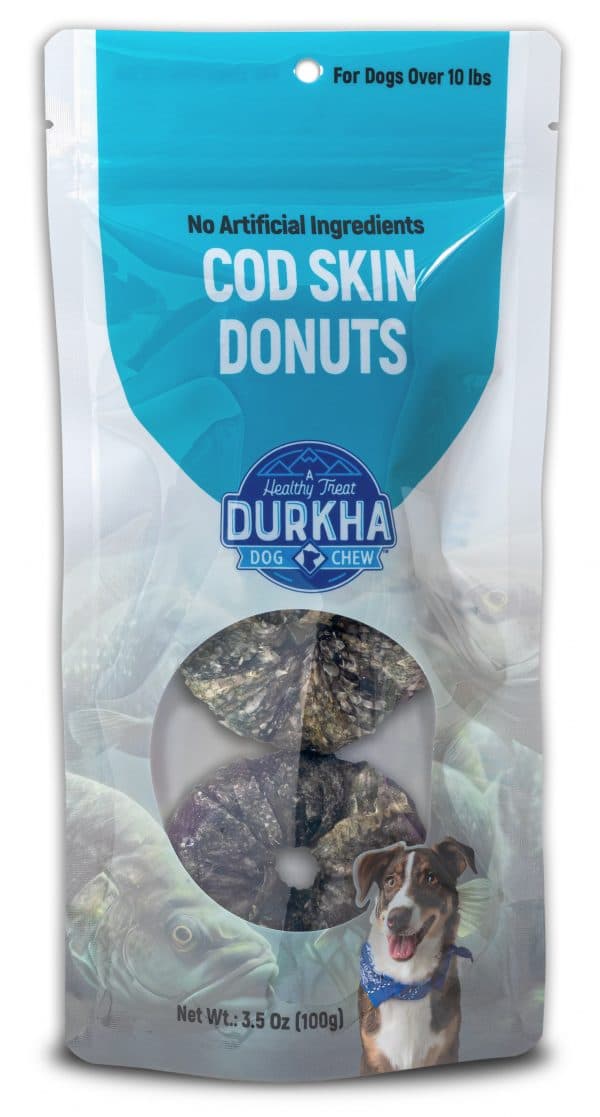 Durkha Cod Skin Donuts - Small, 3.5oz