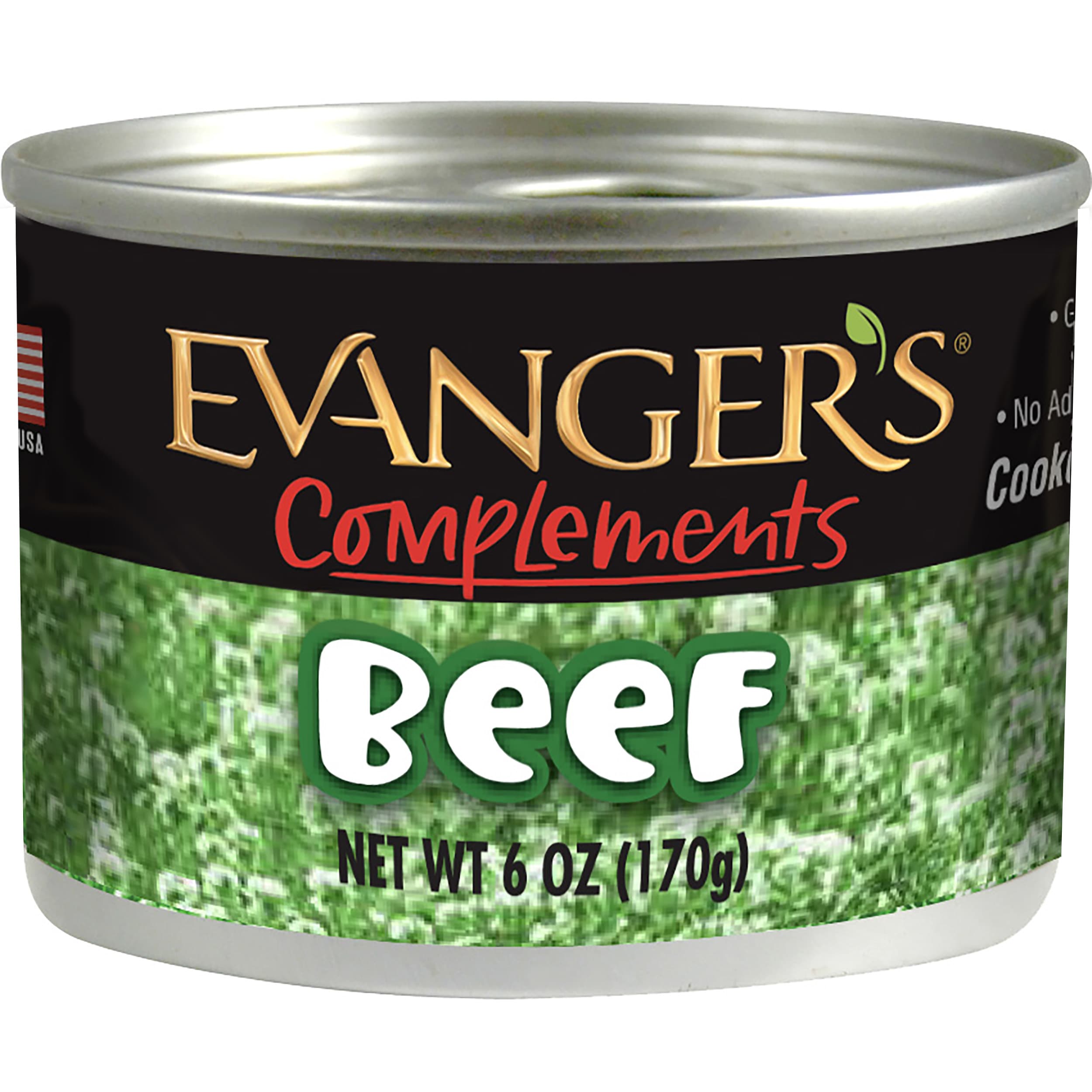 Evanger's Grain-Free Complements Beef for Dogs & Cats 6oz