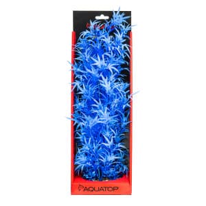 Fluorescent Cannabis Blue 16 inch